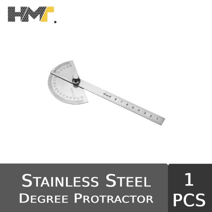 

SANDS Penggaris Busur Derajat / Stainless Steel Degree Protractor