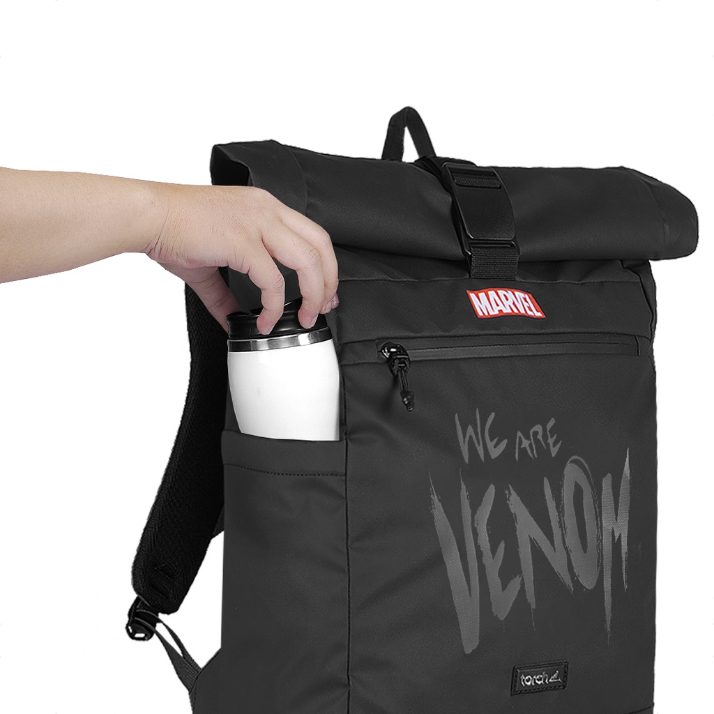 Marvel Villain Venom Typical TORCH Depok Backpack - Tas Ransel Punggung Pria Wanita Hongcheon 22L