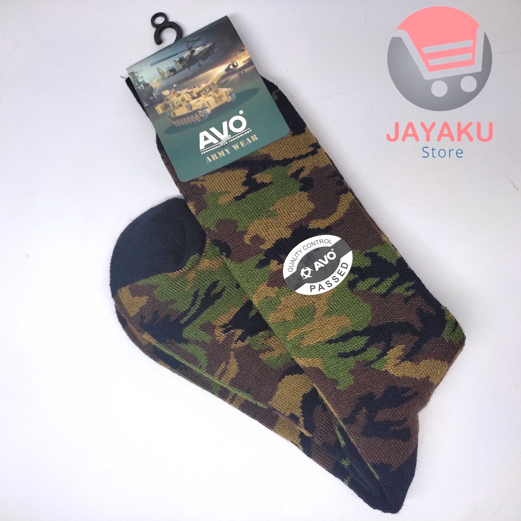 AVO Kaos Kaki Tebal PDL Tentara Polisi Tactical Outdoor