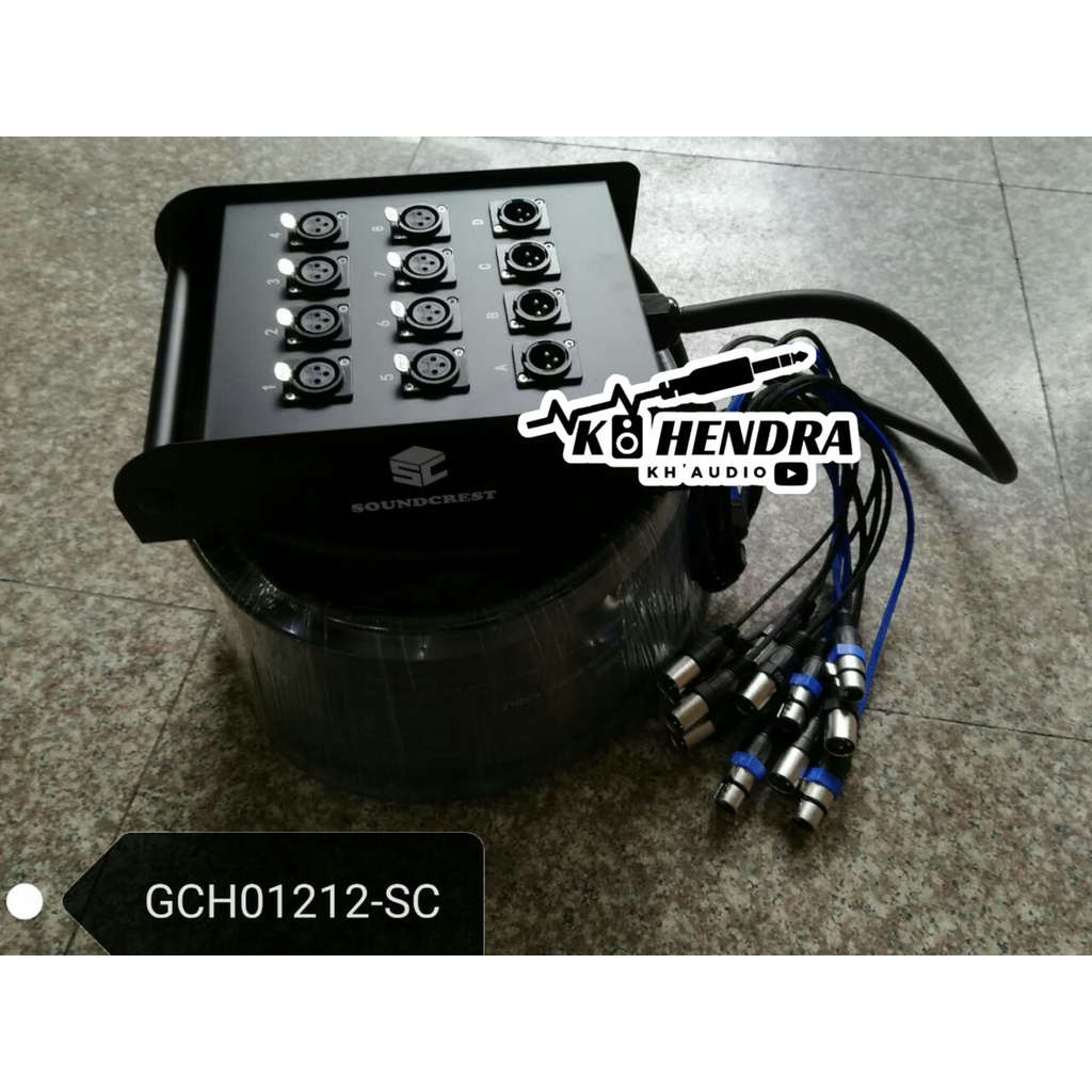 Snake Kabel 8 Channel "SOUNDCREST" 8Input + 4 Out 30 Meter