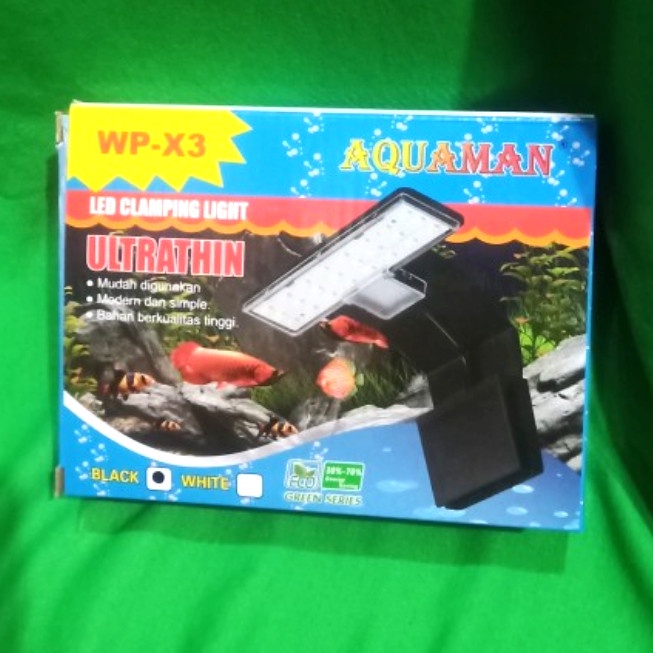 SALE LAMPU AQUAMAN WP X3 / LAMPU JEPIT AQUARIUM AQUASCAPE