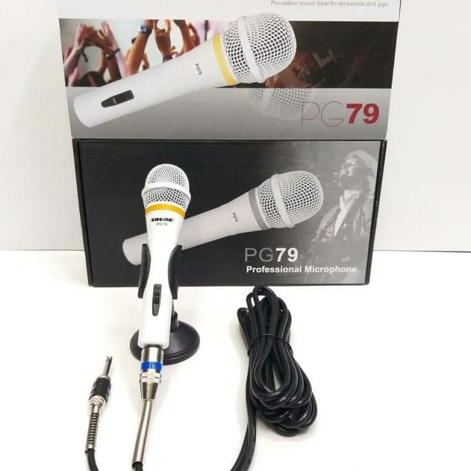 Mic Karaoke Vocal Shure PG79 rajaav77 Kualitas Baik