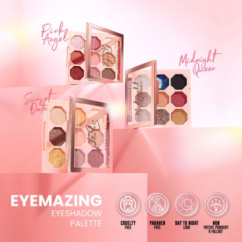 Hanasui Eyemazing Eyeshadow Palette || Eyeshadow palette