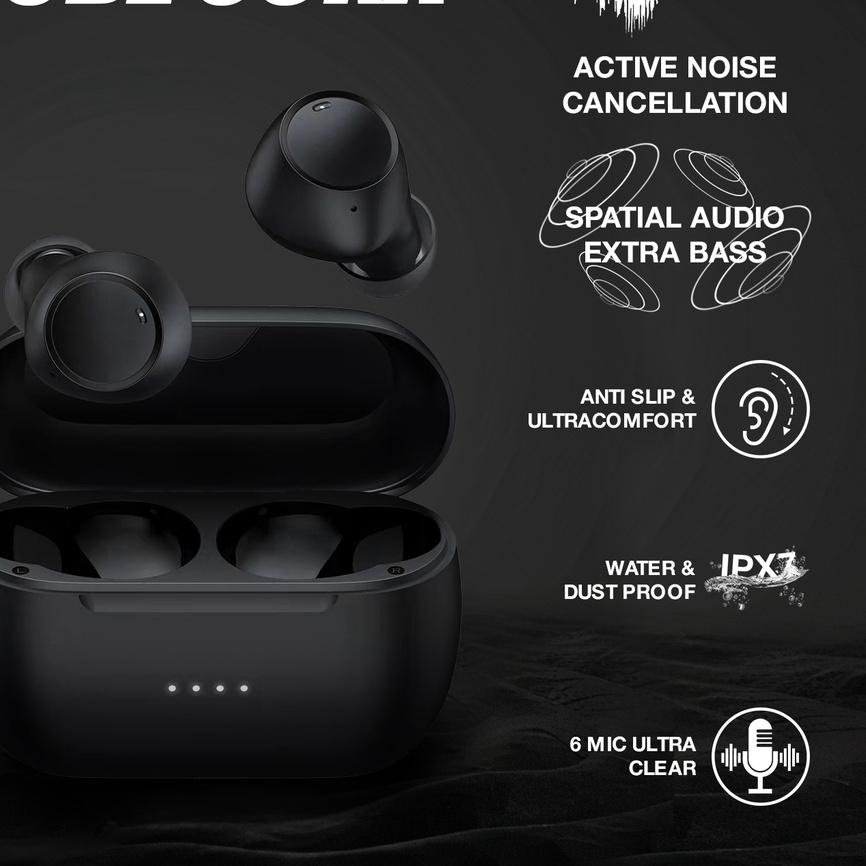 ☚ Budz Oska Noise  Earphone Wireless TWS Bluetooth Headset Gaming Sport Hifi Aptx Qualcomm In Ear Mi