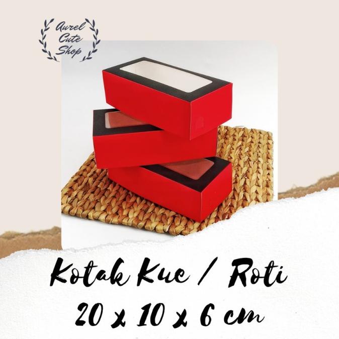

Kotak Kue / roti / serbaguna 20x10x6 berkualitas - laminating dof