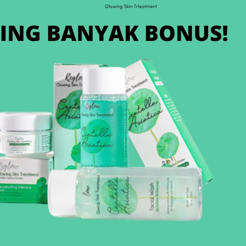 ✼ [ORI] REGLOW SERIES Glowing skin Treatment Original  / Reglow / Skincare Reglow Original ▲