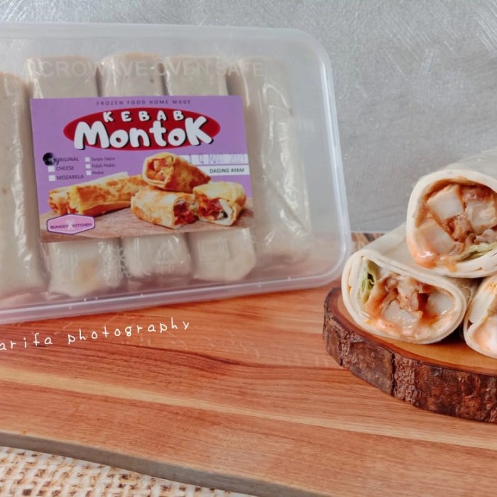 

Kebab MonToK Ayam fillet premium / kebab frozen / kebab enak isi 10