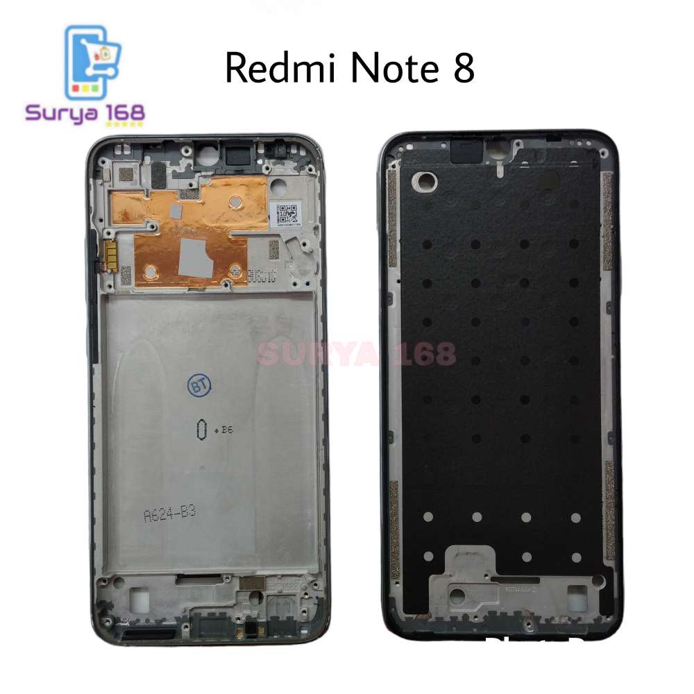 FRAME LCD TULANG TENGAH BEZEL LCD TATAKAN LCD XIAOMI REDMI NOTE 8