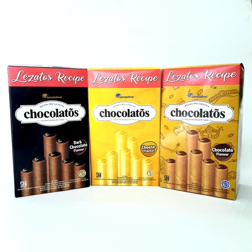 

Gery Wafer Roll Chocolatos 1 box isi 20 x 15 gr