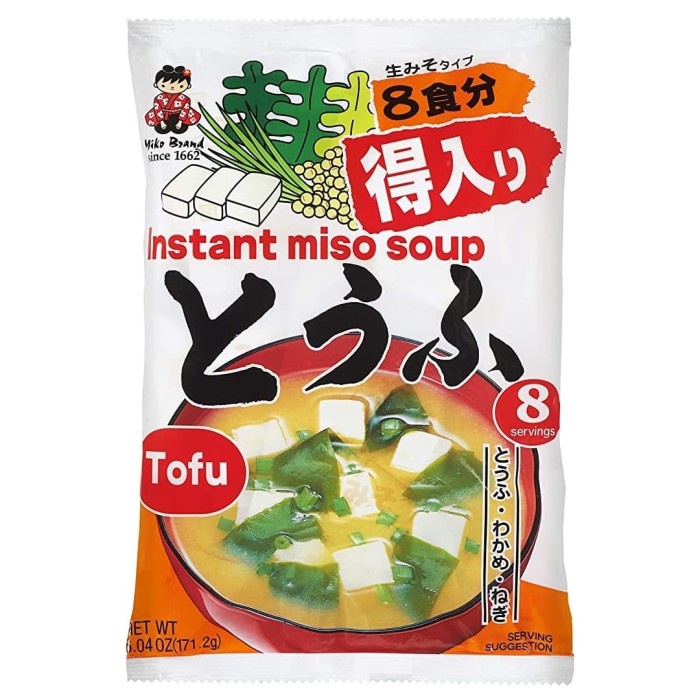 

Made in Japan Miyasaka Instant Miso Soup Tofu Sup Miso Instan