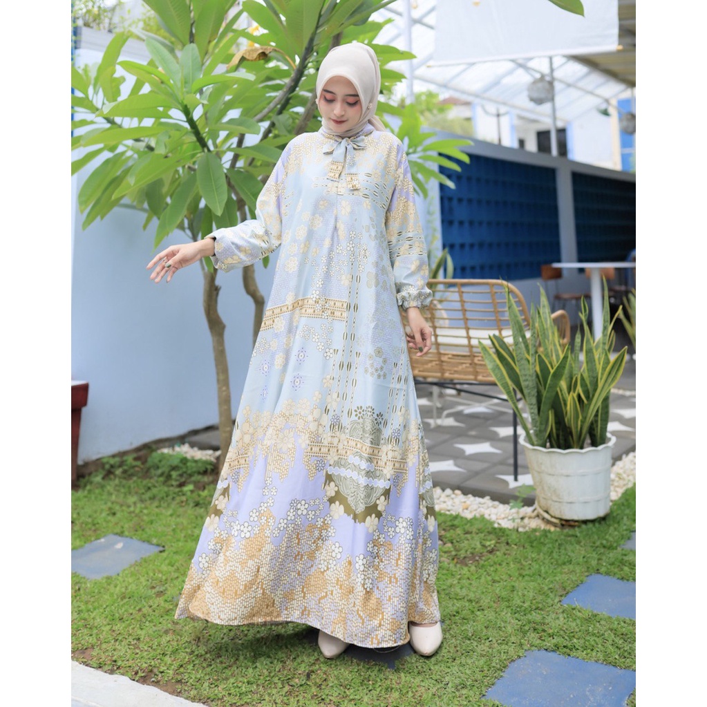 Dress Gamis Zulfina Baju Wanita Busui