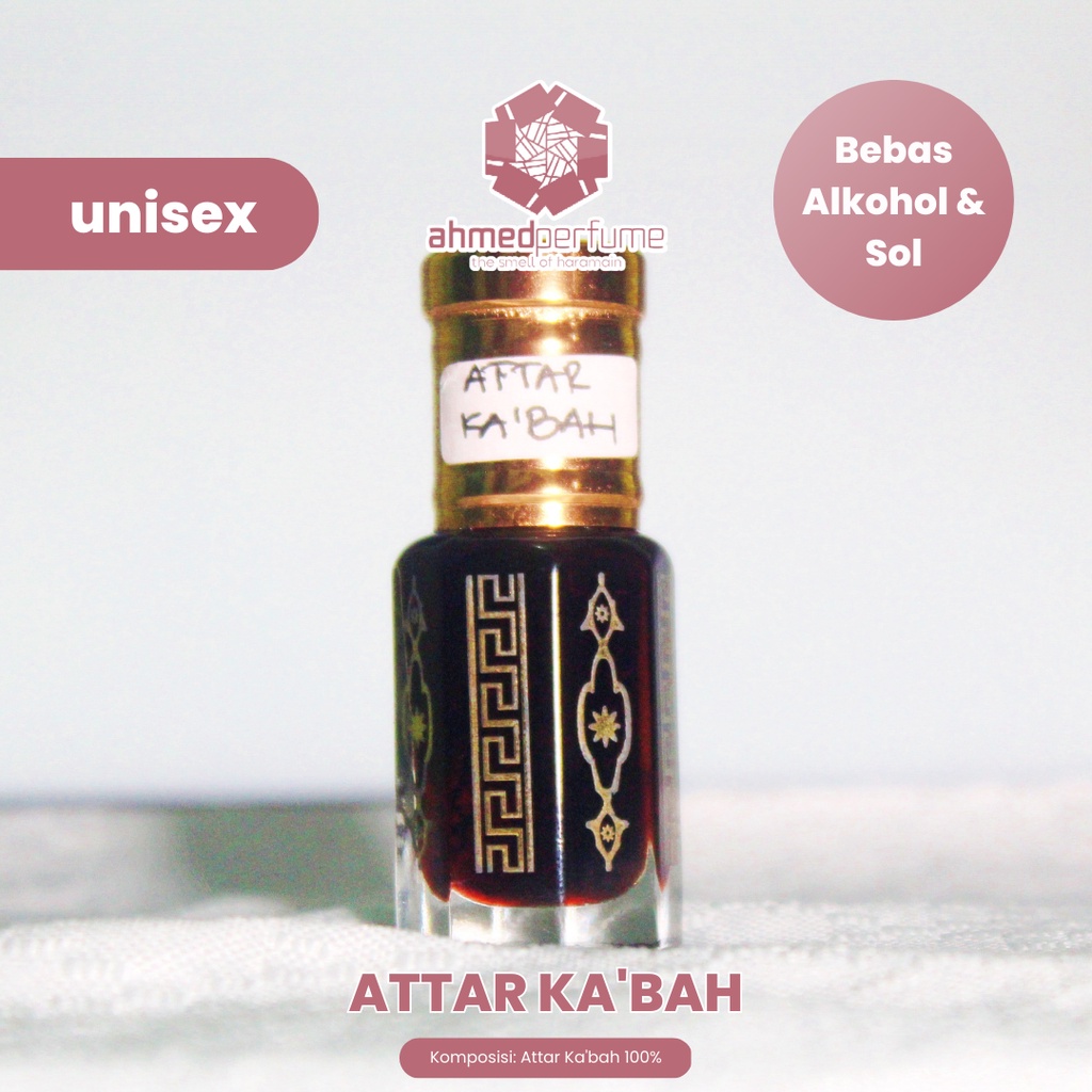 Parfum Arab ATTAR KA'BAH / HAJAR ASWAD Original 6ml