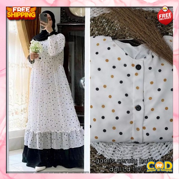 Dress Kondangan Gamis Pesta Kekinian Terbaru Elegan Bajw Wanita Masa Kini Polos Gamhis Premium Syari