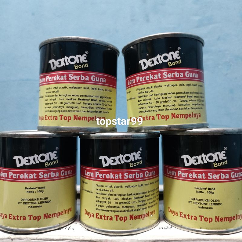 Dextone Bond Lem Aibon Perekat Serbaguna 100 Gr Bisa Untuk Tambal Ban Plastik Karet Wallpaper Kulit Porselain