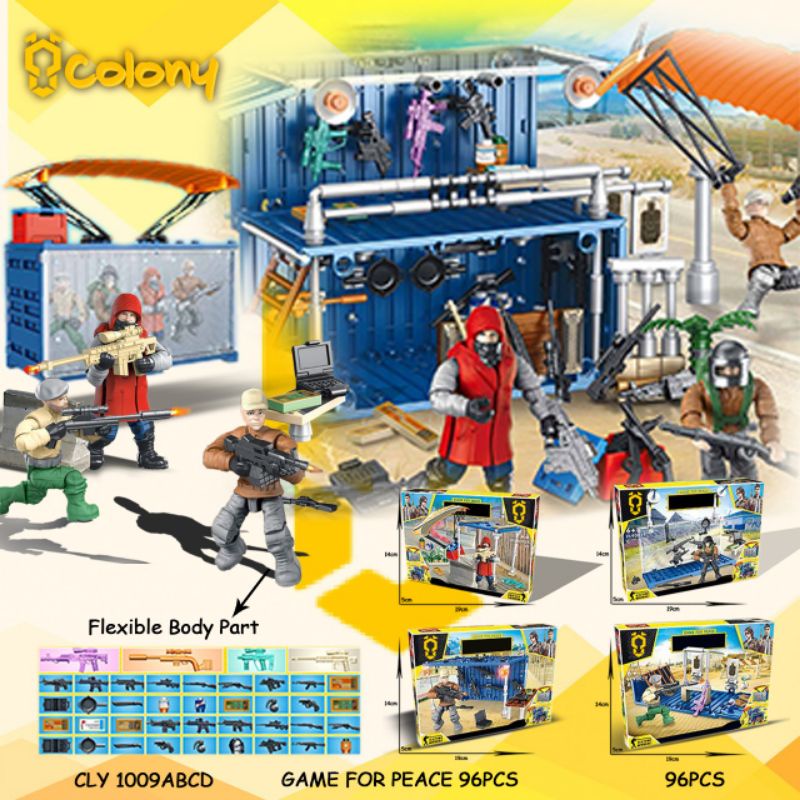 Mainan Anak Lego Tentara dengan Berbagai Model dan Aksesori Seru Koleksi Mainan Anak Seru dan Edukat