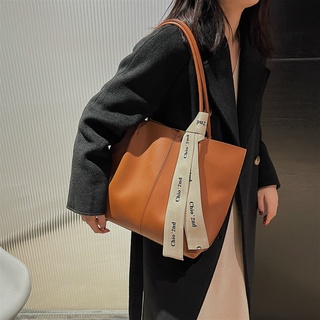 [Shoes&amp;Bag] Minimalist Shoulder Tote Bag  With Inner Pouch 10066