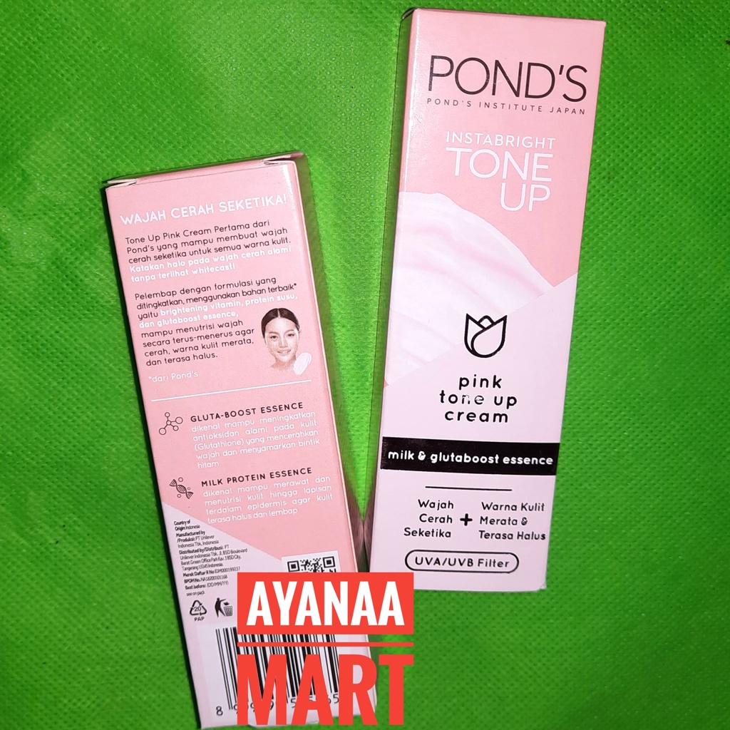 Ponds Instabrigth Tone up cream spf 30 PA++ 20gr