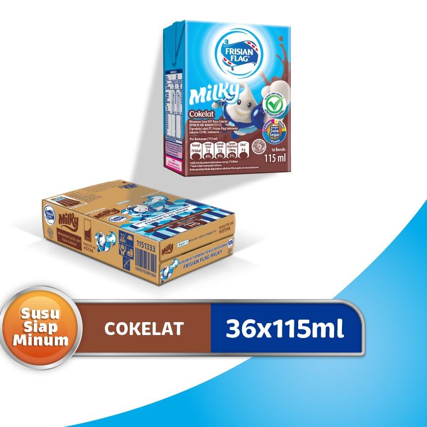 

▲ Frisian Flag UHT Susu Cokelat 36 x115 mL ✶