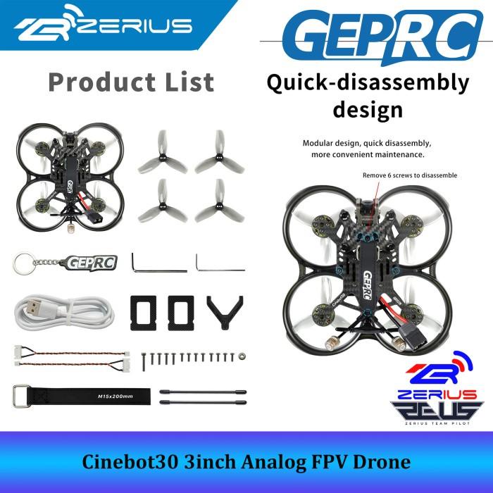 GEPRC Cinebot30 Analog FPV Drone