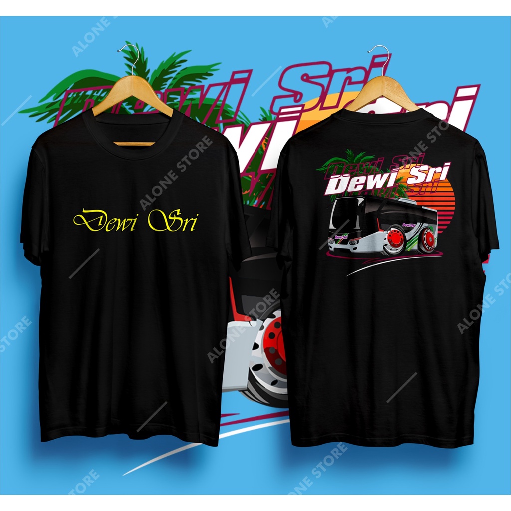 Kaos bus DEWI SRI  Bus mania  T-Shirt sablon