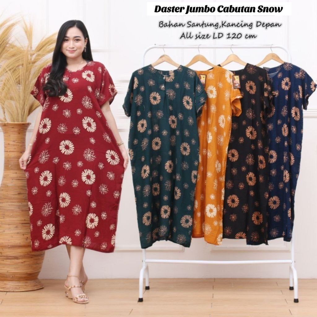 DASTER RAYON JUMBO Floral LD 120 Mariya Bumil Busui Lengan Pendek Kancing Depan Dada BISA PILIH MOTIF Murah Bahan Nyaman Adem ( BISA COD ) // daster jumbo kekinian busui daster ibu bumil baju daster batik wanita daster bali premium Populer - Grosir DASTER