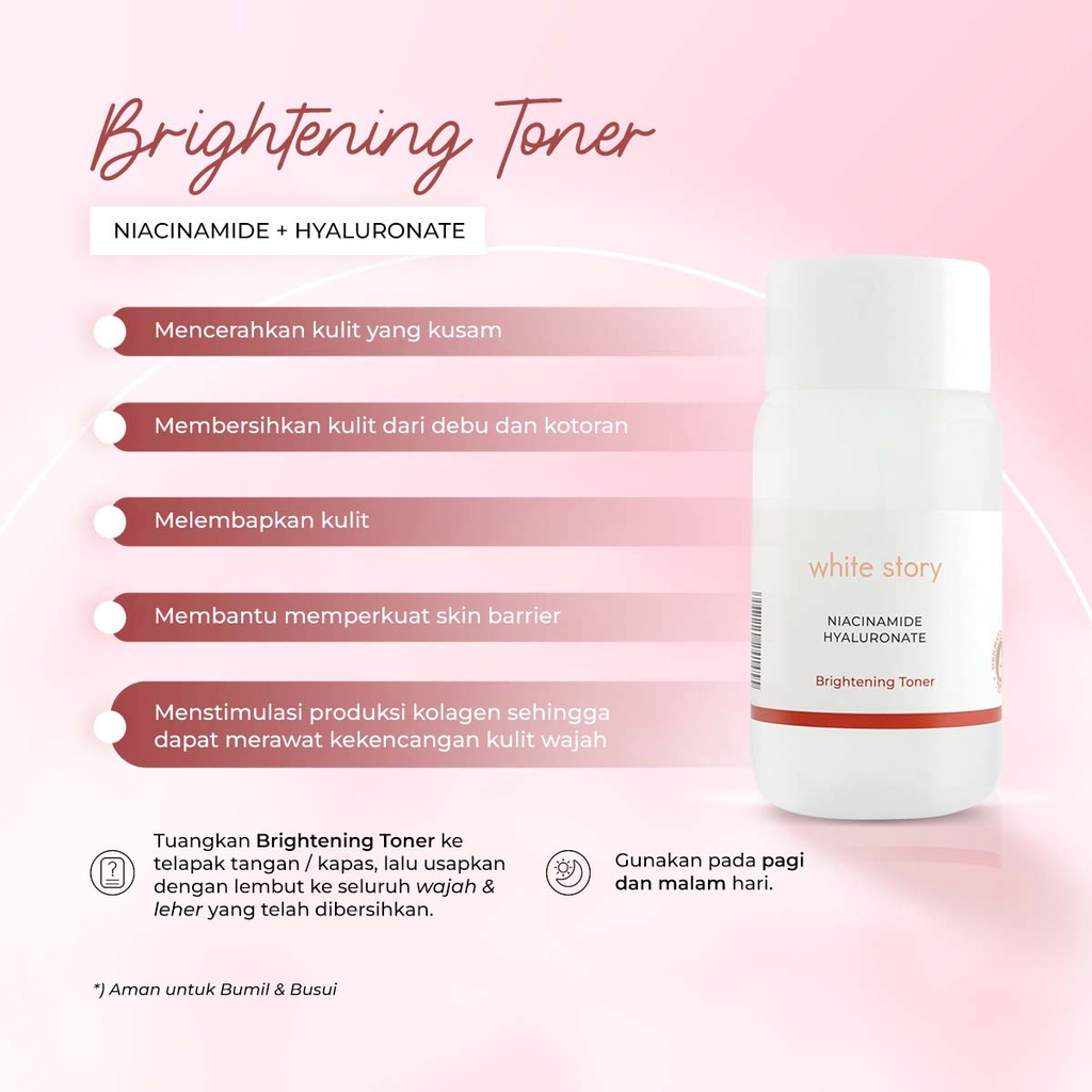 White Story Brightening Paket Wajah (FREE HYDRATING SERUM)