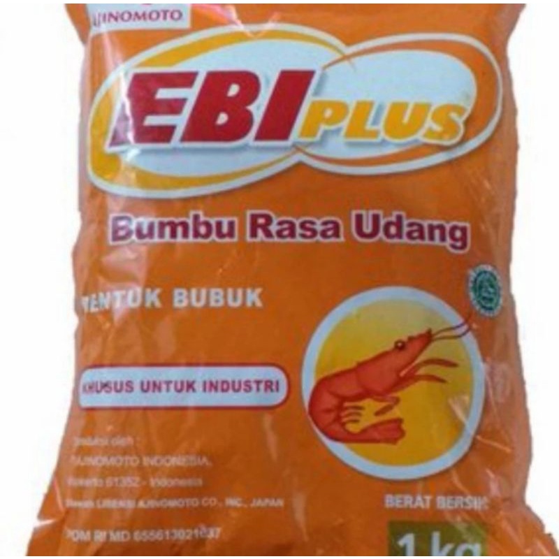 

Ajinomoto ebi plus penyedap premiks udang