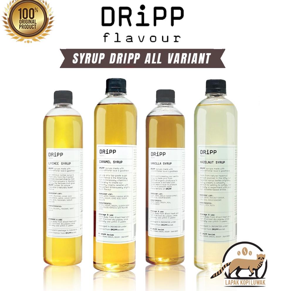 

✨ 7.7 Dripp Syrup All Variant - Sirup Dripp Pandan, Caramel, Hazelnut, Vanilla, Lychee, Palm Sugar