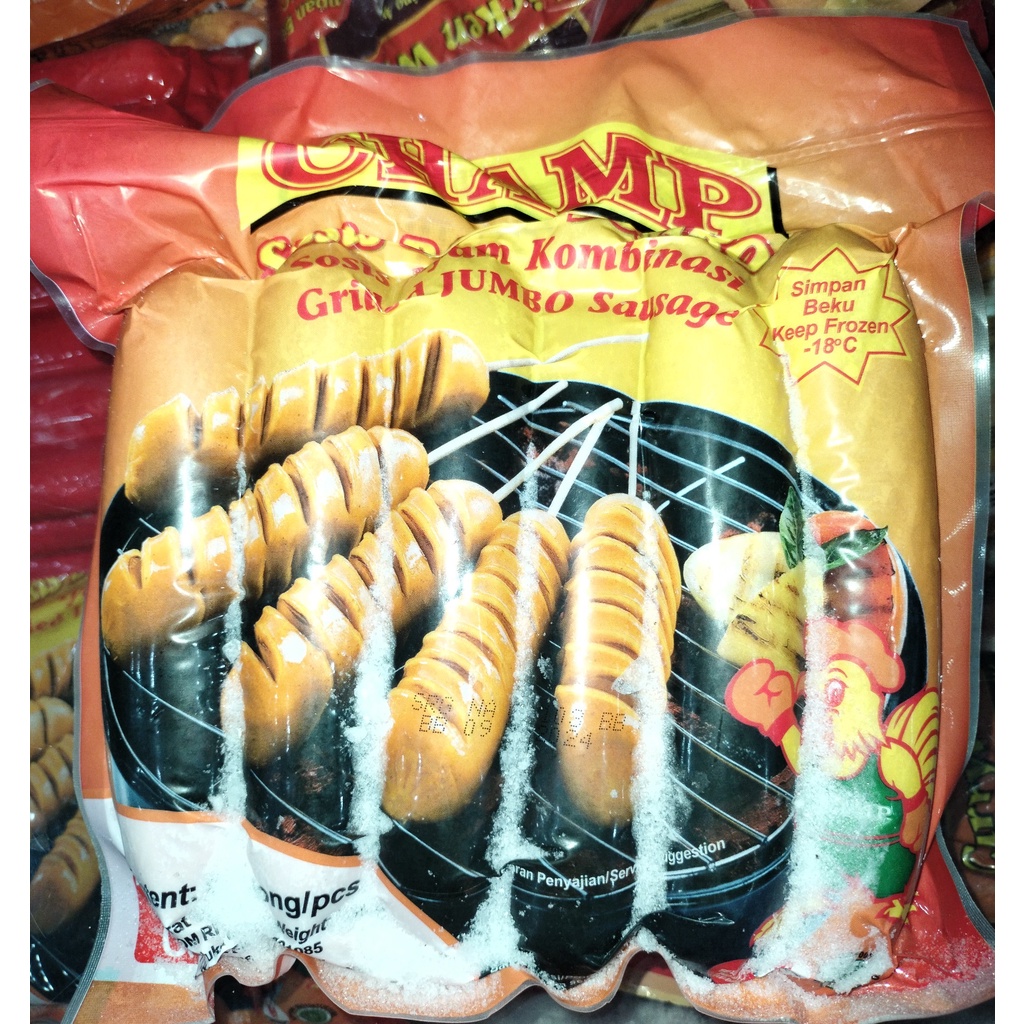 

Champ Sosis Jumbo Bakar 500 Gram