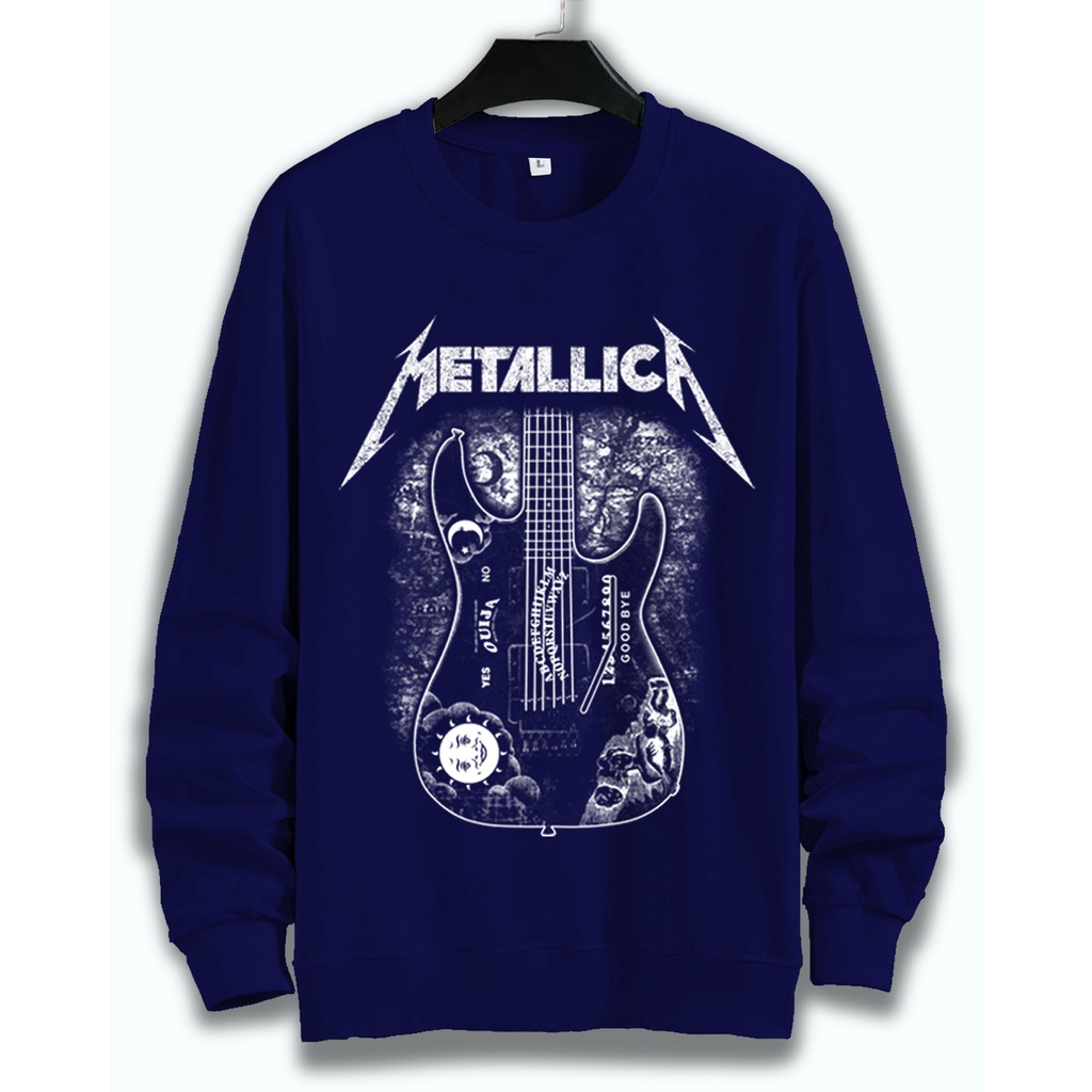 SWEATER UNISEX GITAR PRIA DAN WANITA SWEATER JUMBO