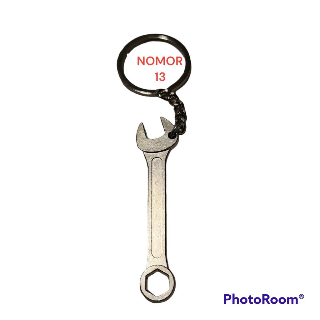 TERBARU Gantungan Kunci Perkakas Key Chain Unik Bentuk Kunci Inggris Gegaji Kapal Palu Dan DLL