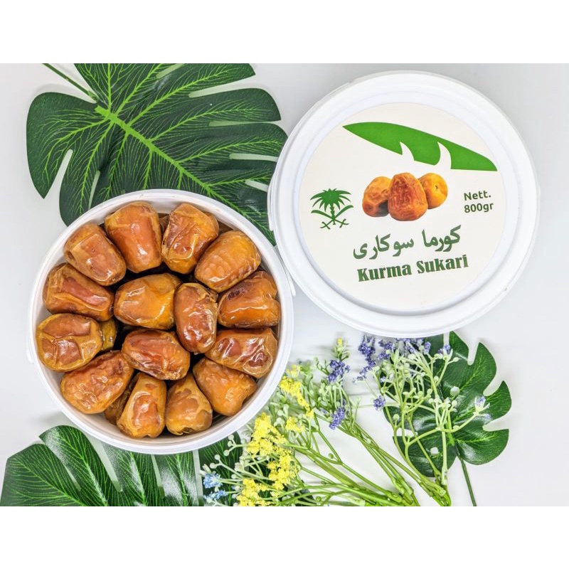 Kurma Sukari Ember 800gr - kurma sukari premium - kurma Sukari basah