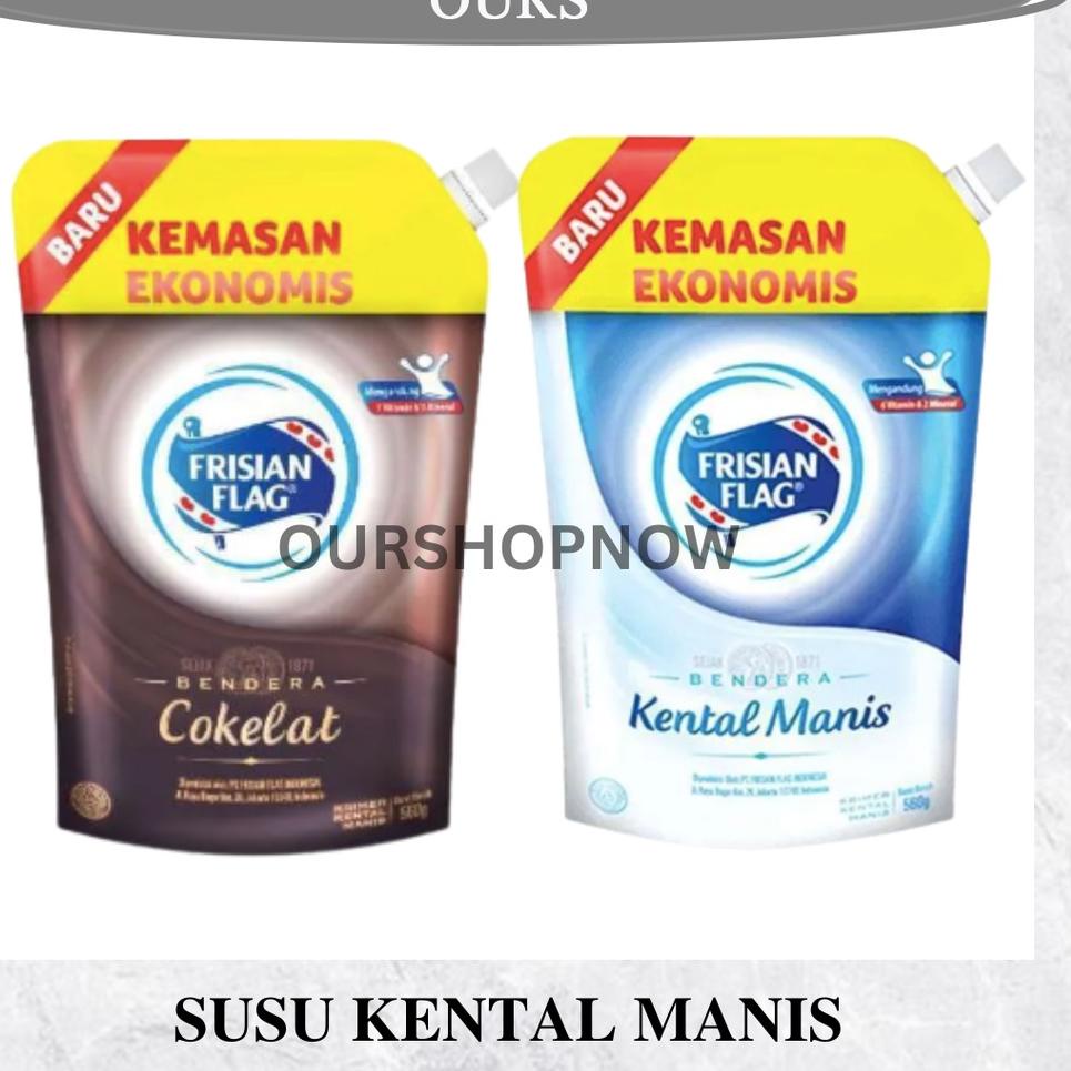 

TerbaruHh6H1 Frisian Flag Susu Kental Manis Putih Pouch 545G