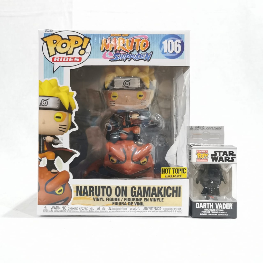 FIGURE FUNKO POP NARUTO SHIPPUDEN 106 NARUTO ON GAMAKICHI