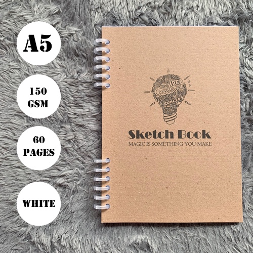 

BUKU GAMBAR DAN SKETSA SKETCHBOOK A5 | BUKU GAMBAR TEBAL | SKETCHBOOK MURAH | BUKU SKETCHBOOK