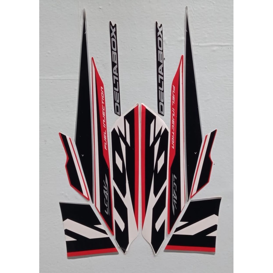 Stiker Striping Vixion R 2017 - List Stiker Standar Vixion R 2017 - Striping Standar Vixion 2017 Ber