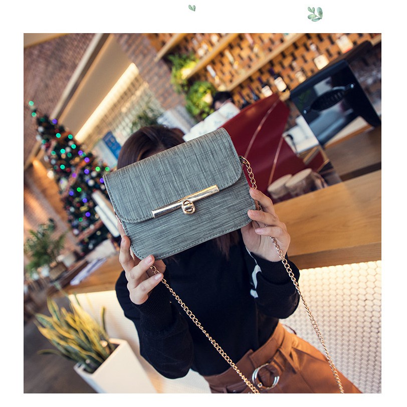 FYGALERY FYG1144 Tas Selempang Perempuan Slingbag Polos Fashion Wanita Sling Bag Korea Murah