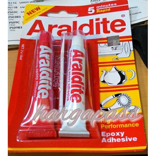 Terlaris Lem Besi Araldite Merah