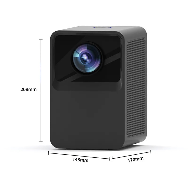 TRIPSKY T6 ANDROID VERSION - Smart Android Projector 200 ANSI Lumens - Proyektor Pintar Portabel Android 200 ANSI Lumens