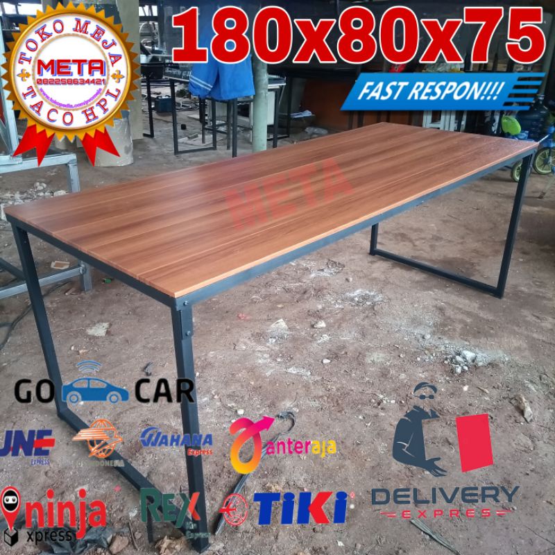 meja lipat kantor 180x80
