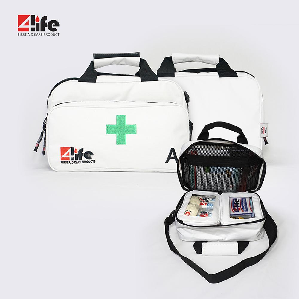 FIRST AID KIT P3K 4LIFE WHITE BAG TYPE A + ISI4Life  / FIRST AID KIT 4LIFE / JUAL FIRST AID KIT P3K 