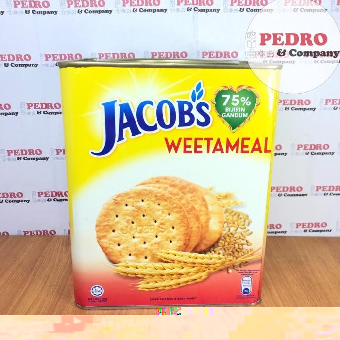 

BISKUIT KALENG JACOBS WEETAMEAL BISKUIT GANDUM 700 GRAM - KALENG BESAR EL09I09A82L