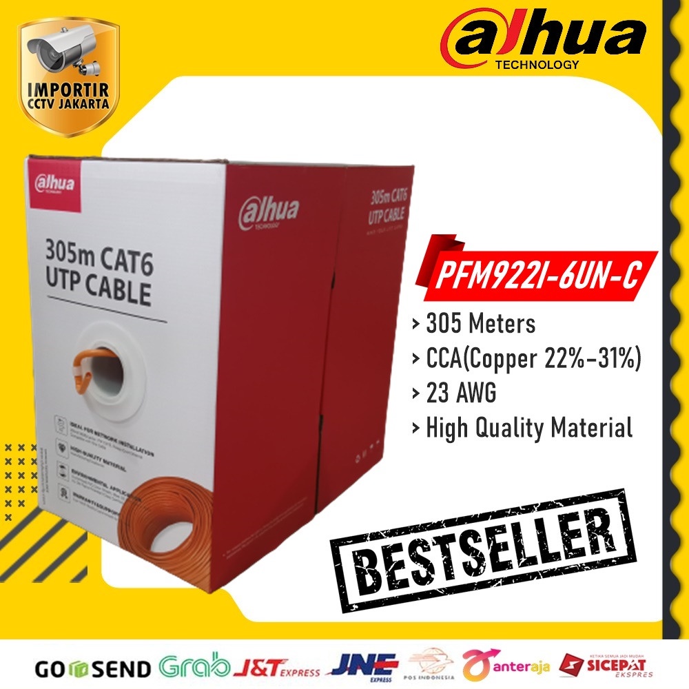 Kabel LAN DAHUA Cat6 DH-PFM922