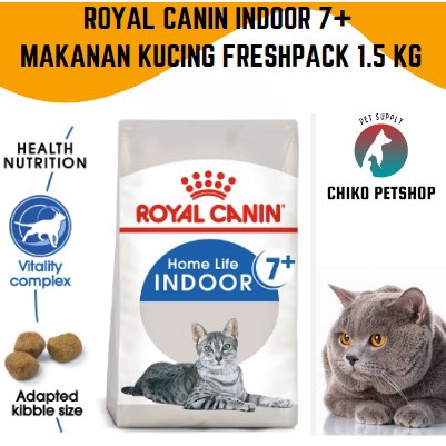 Royal Canin INDOOR 7+ Makanan kucing 1.5 kg Freshpack