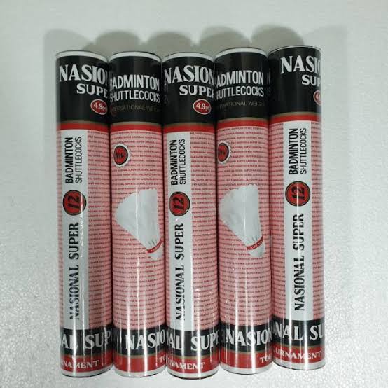Nasional super shuttlecock bola bulu tangkis