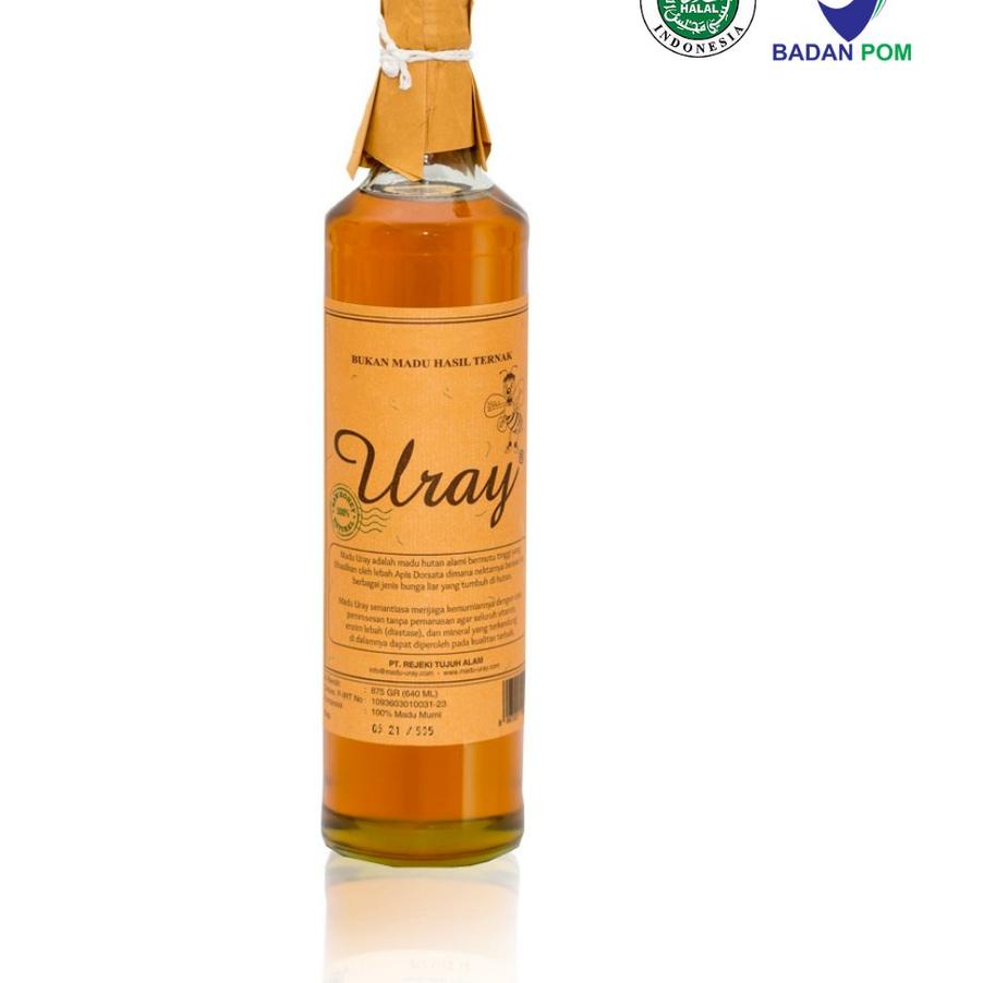 

☈ Uray 640 ml ( Lebah Hutan / 100% Raw Natural Honey) ۝