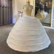 Petticoat Rings 8 jumbo Petikot Rok Dalam Pengembang Gaun Pengantin Wedding Dress diameter 150cm