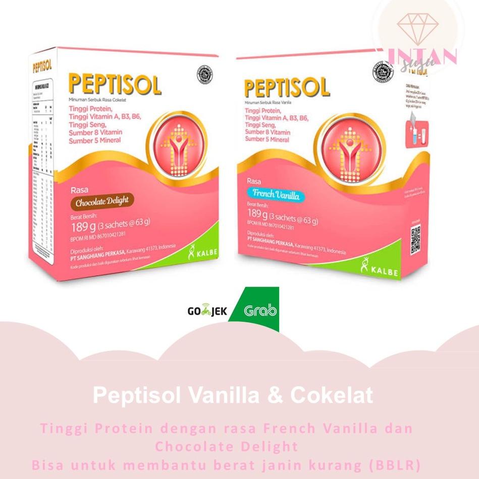 

۞ Peptisol Cokelat Vanila Susu BBLR ☁