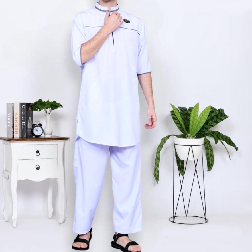 ۞ GAMIS PRIA SETELAN BAJU DAN CELANA - BAJU KOKO LAKI LAKI - KURTA PAKISTAN PRIA TERBARU - SETELAN B