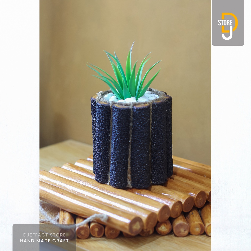 cover pot mini pot sukulen pot kaktus Kayu Deroak